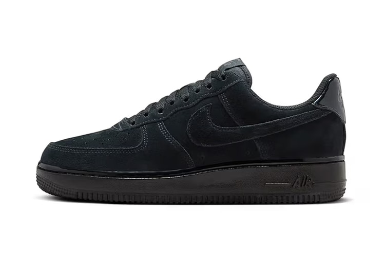 Nike からラグジュアリーな雰囲気漂う Air Force 1 “Black Suede” が登場