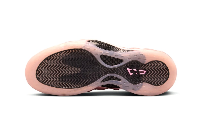 ナイキ エアフォームポジットワンより桜をモチーフにした新作 “DMV” が登場 Official Look at the Nike Air More Foamposite One "DMV" cherry blossom HJ4187-001 Black/Platinum Violet-White-Pink Rise summer 2024 release info basketball retro shoes 