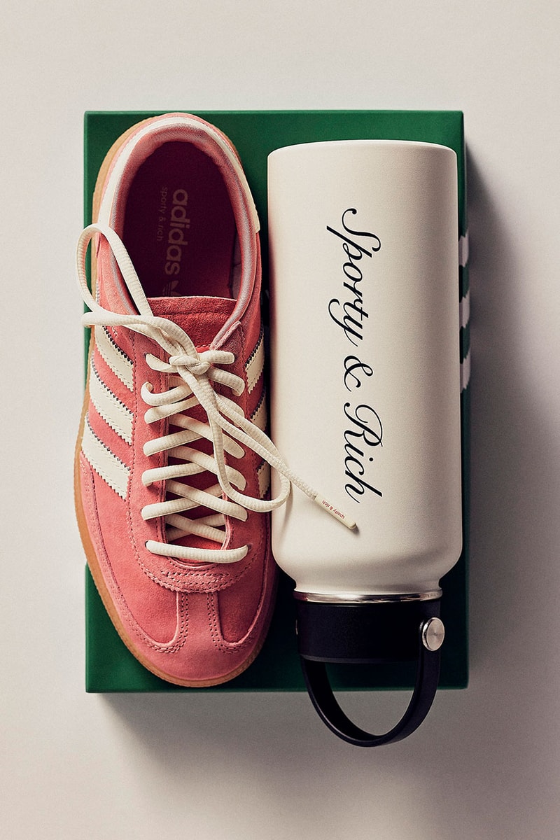 エミリー・オーバーグ率いるスポーティ&リッチとアディダスの第4弾となるコラボモデルが発売 sporty and rich adidas collabo handball spezial release info