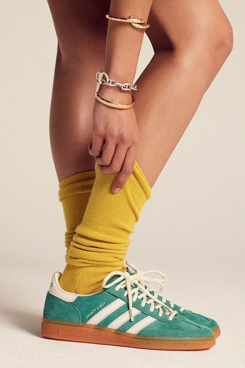 エミリー・オーバーグ率いるスポーティ&リッチとアディダスの第4弾となるコラボモデルが発売 sporty and rich adidas collabo handball spezial release info