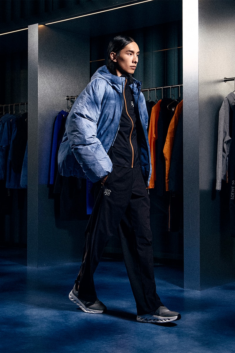 LOEWE × On の最新コラボレーションを切り取ったビジュアルを公開　ロエベ　オン