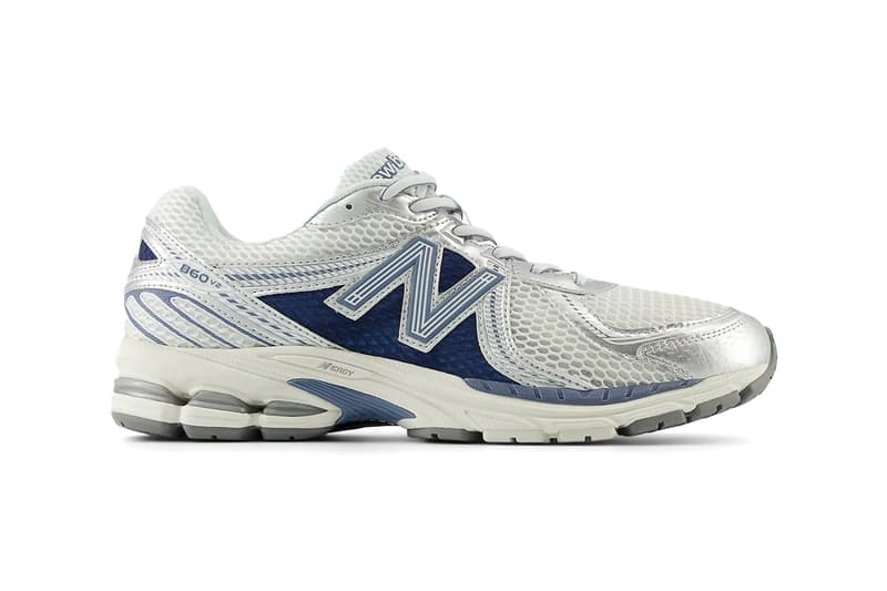 ニューバランス860v2より新たに鮮やかなカラーを備えた3色が登場 New Balance 860v2 Silver Leather Sneaker Pack