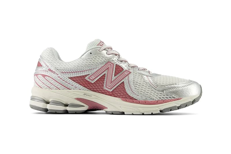 ニューバランス860v2より新たに鮮やかなカラーを備えた3色が登場 New Balance 860v2 Silver Leather Sneaker Pack