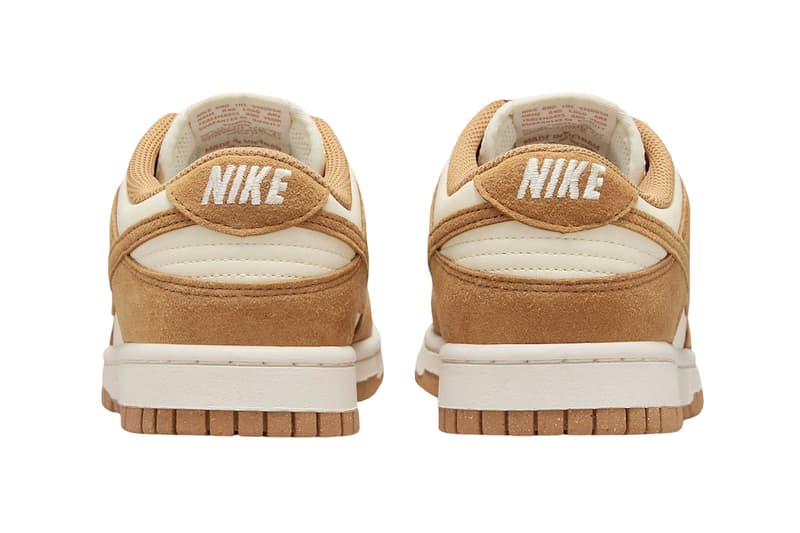 ナイキダンクローから秋仕様の新色モデル “フラックススエード”が登場 Nike Dunk Low Next Nature Flax Suede HJ7673-100 Release Info