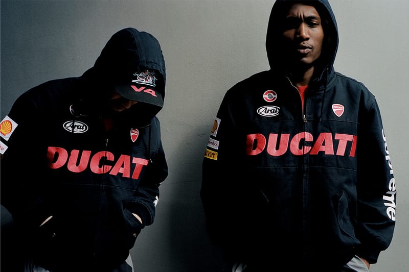 Supreme x Ducati が新たにアパレルコレクションを発表