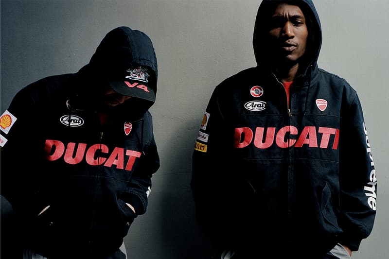 シュプリーム x ドゥカティが新たにアパレルコレクションを発表 Supreme x Ducati Collaborative Apparel Capsule Release Info