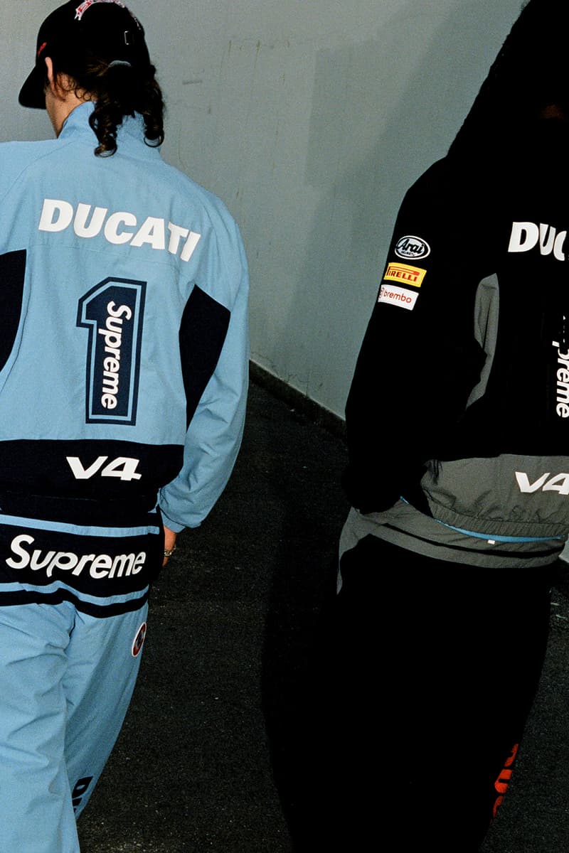 シュプリーム x ドゥカティが新たにアパレルコレクションを発表 Supreme x Ducati Collaborative Apparel Capsule Release Info