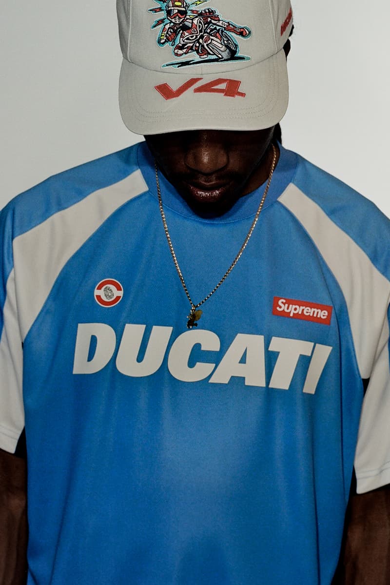 シュプリーム x ドゥカティが新たにアパレルコレクションを発表 Supreme x Ducati Collaborative Apparel Capsule Release Info