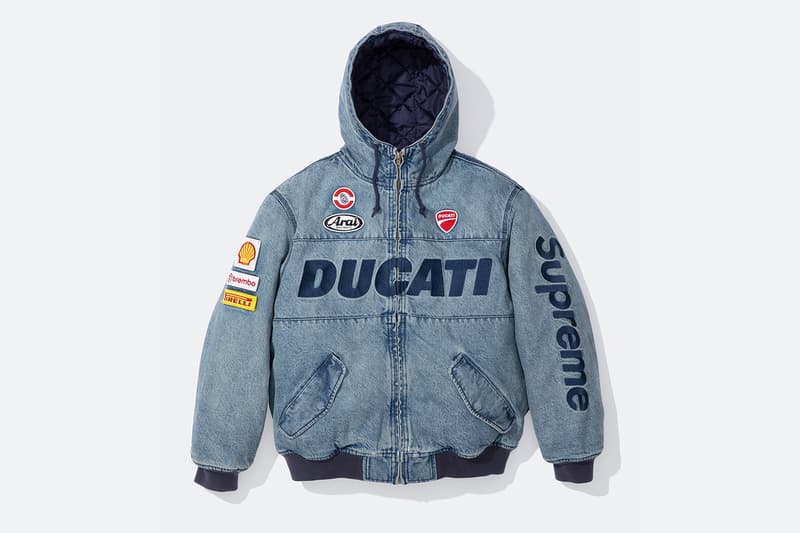 シュプリーム x ドゥカティが新たにアパレルコレクションを発表 Supreme x Ducati Collaborative Apparel Capsule Release Info