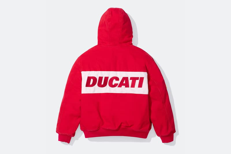 シュプリーム x ドゥカティが新たにアパレルコレクションを発表 Supreme x Ducati Collaborative Apparel Capsule Release Info