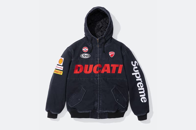 シュプリーム x ドゥカティが新たにアパレルコレクションを発表 Supreme x Ducati Collaborative Apparel Capsule Release Info