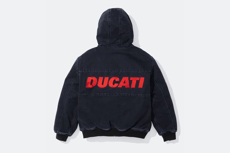 シュプリーム x ドゥカティが新たにアパレルコレクションを発表 Supreme x Ducati Collaborative Apparel Capsule Release Info