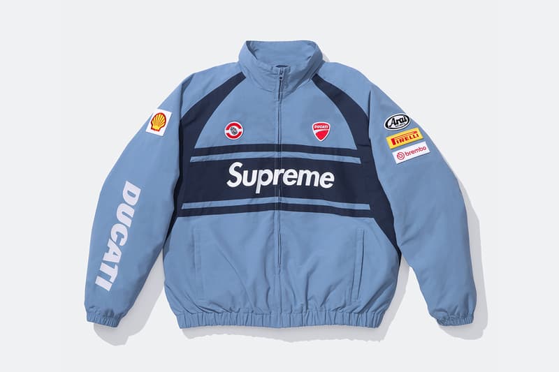 シュプリーム x ドゥカティが新たにアパレルコレクションを発表 Supreme x Ducati Collaborative Apparel Capsule Release Info