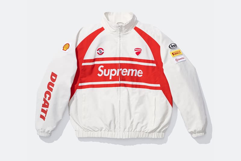 シュプリーム x ドゥカティが新たにアパレルコレクションを発表 Supreme x Ducati Collaborative Apparel Capsule Release Info