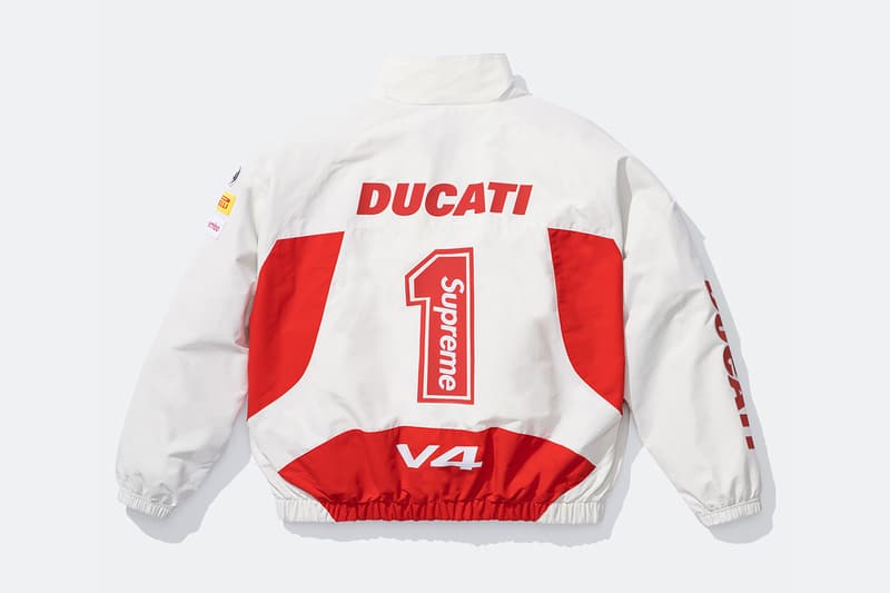 シュプリーム x ドゥカティが新たにアパレルコレクションを発表 Supreme x Ducati Collaborative Apparel Capsule Release Info