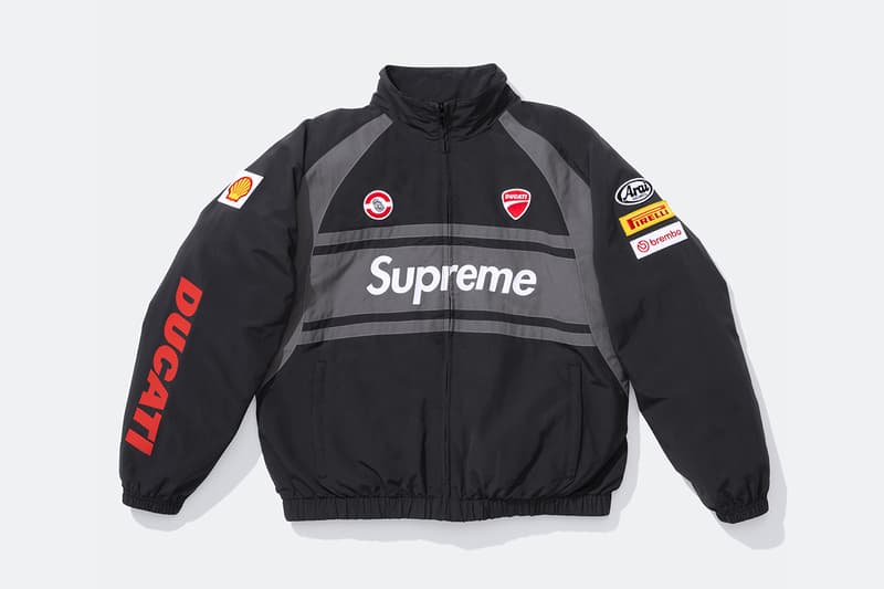 シュプリーム x ドゥカティが新たにアパレルコレクションを発表 Supreme x Ducati Collaborative Apparel Capsule Release Info