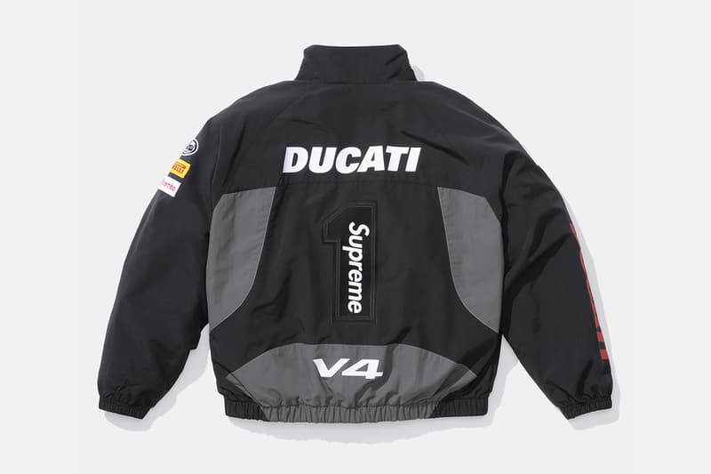 シュプリーム x ドゥカティが新たにアパレルコレクションを発表 Supreme x Ducati Collaborative Apparel Capsule Release Info