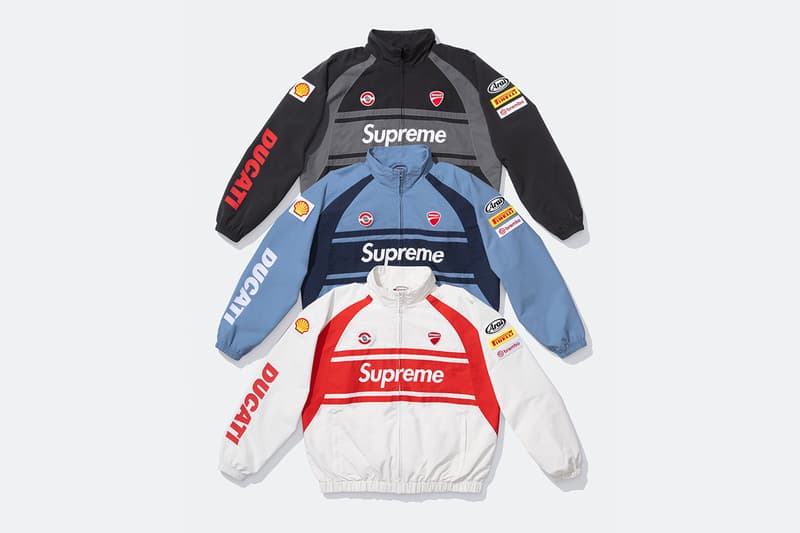 シュプリーム x ドゥカティが新たにアパレルコレクションを発表 Supreme x Ducati Collaborative Apparel Capsule Release Info