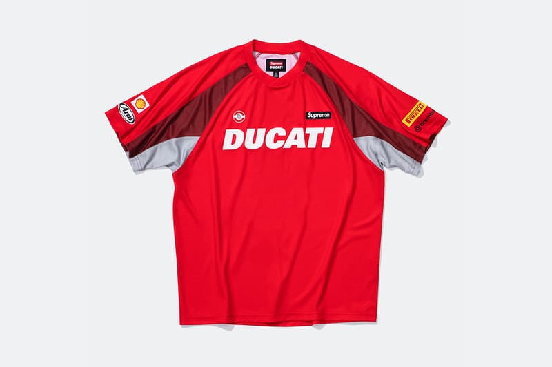 シュプリーム x ドゥカティが新たにアパレルコレクションを発表 Supreme x Ducati Collaborative Apparel Capsule Release Info