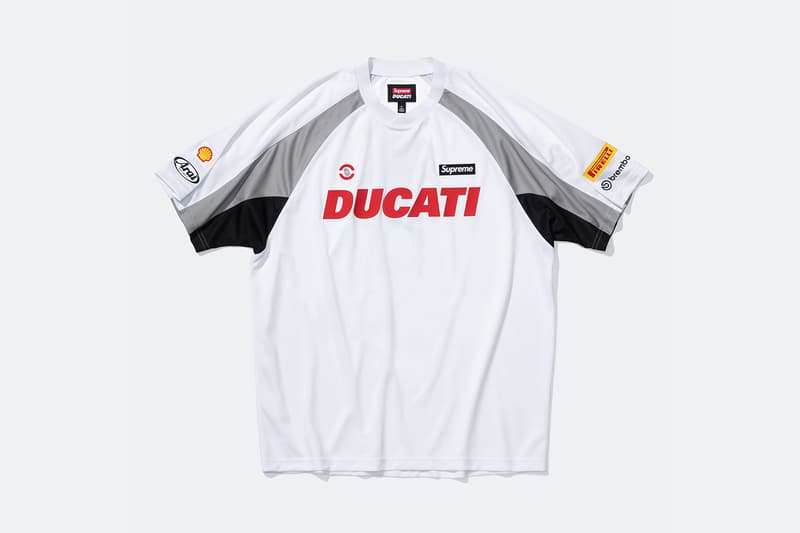 シュプリーム x ドゥカティが新たにアパレルコレクションを発表 Supreme x Ducati Collaborative Apparel Capsule Release Info