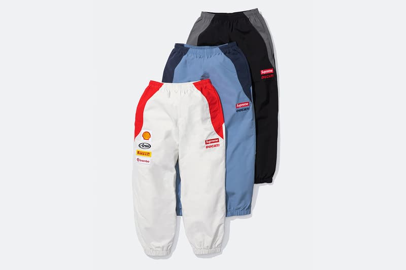 シュプリーム x ドゥカティが新たにアパレルコレクションを発表 Supreme x Ducati Collaborative Apparel Capsule Release Info