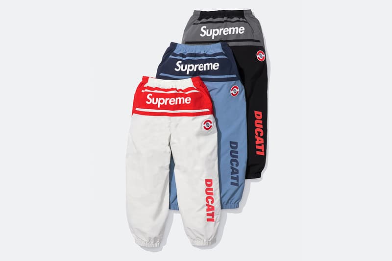 シュプリーム x ドゥカティが新たにアパレルコレクションを発表 Supreme x Ducati Collaborative Apparel Capsule Release Info