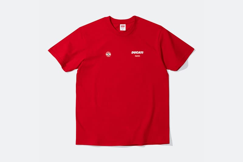 シュプリーム x ドゥカティが新たにアパレルコレクションを発表 Supreme x Ducati Collaborative Apparel Capsule Release Info