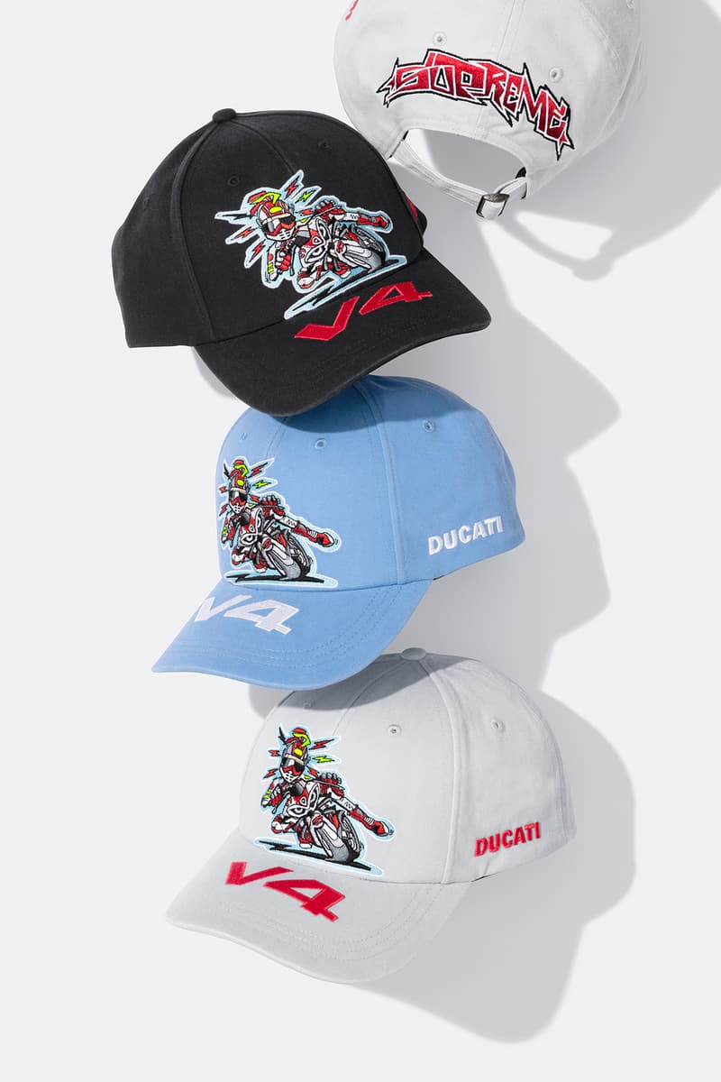 シュプリーム x ドゥカティが新たにアパレルコレクションを発表 Supreme x Ducati Collaborative Apparel Capsule Release Info