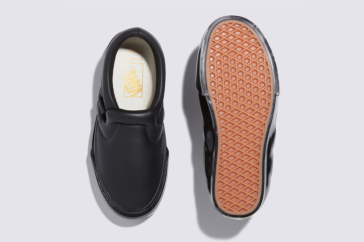 ヴァンズからプロエンザ・スクーラーとの初コラボフットウェアが発売 Vans x Proenza Schouler Slip-On Reissue 43 Puffy