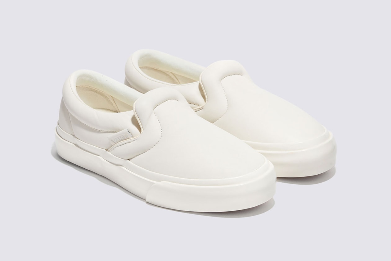 ヴァンズからプロエンザ・スクーラーとの初コラボフットウェアが発売 Vans x Proenza Schouler Slip-On Reissue 43 Puffy
