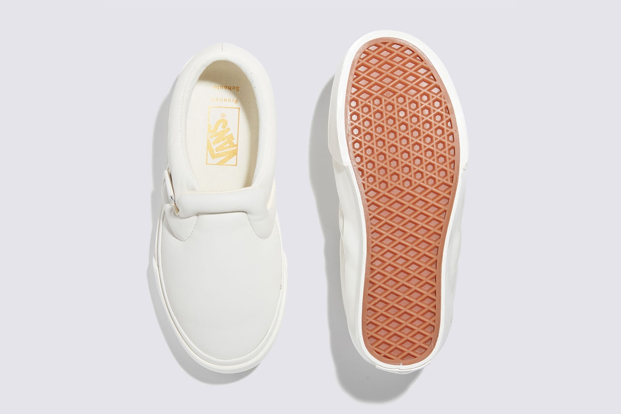 ヴァンズからプロエンザ・スクーラーとの初コラボフットウェアが発売 Vans x Proenza Schouler Slip-On Reissue 43 Puffy
