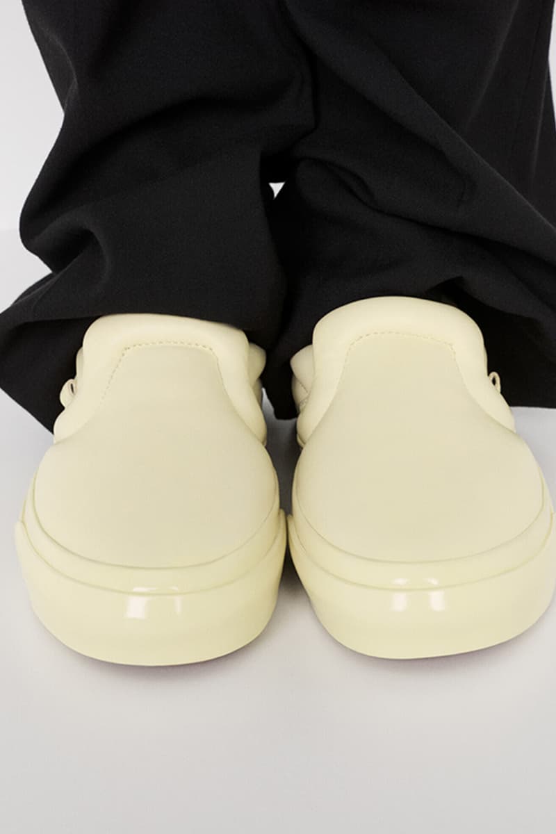 ヴァンズからプロエンザ・スクーラーとの初コラボフットウェアが発売 Vans x Proenza Schouler Slip-On Reissue 43 Puffy