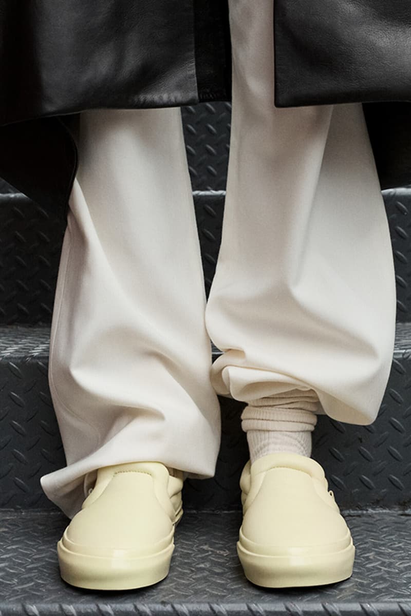 ヴァンズからプロエンザ・スクーラーとの初コラボフットウェアが発売 Vans x Proenza Schouler Slip-On Reissue 43 Puffy