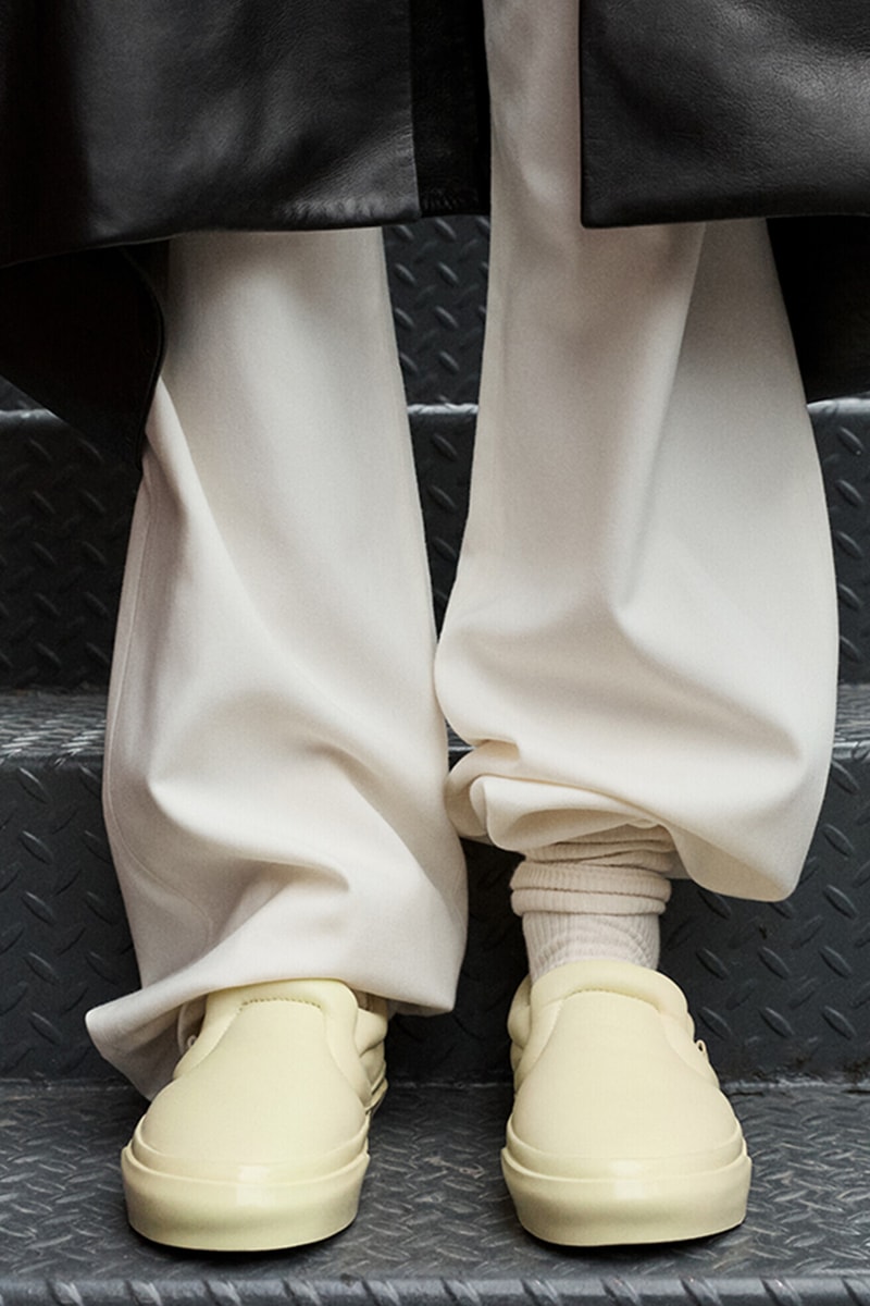 ヴァンズからプロエンザ・スクーラーとの初コラボフットウェアが発売 Vans x Proenza Schouler Slip-On Reissue 43 Puffy