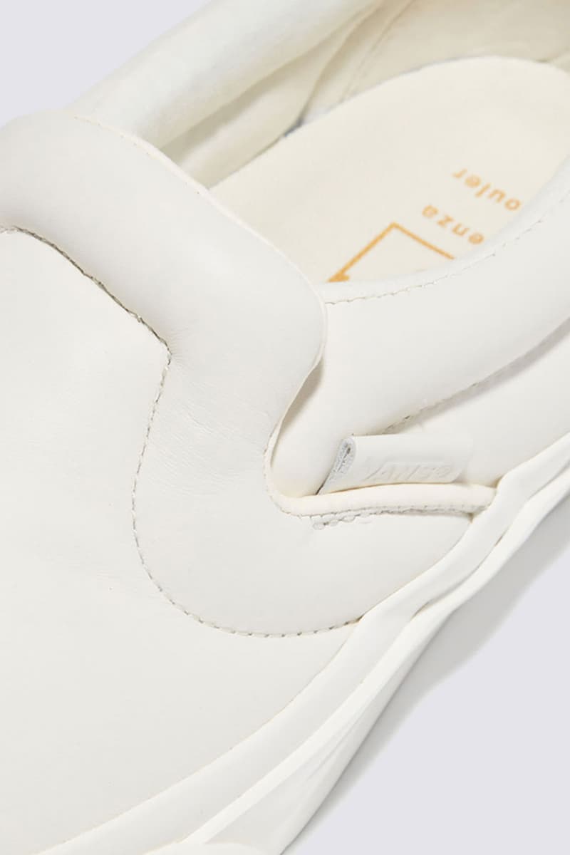 ヴァンズからプロエンザ・スクーラーとの初コラボフットウェアが発売 Vans x Proenza Schouler Slip-On Reissue 43 Puffy