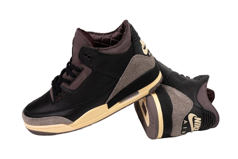 A Ma Maniére x Air Jordan 3 “Black” の最新ビジュアルが浮上