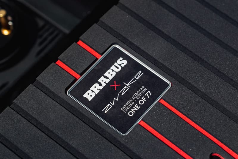 Brabus x Awake Shadow Jetboard Surfboard Release Info