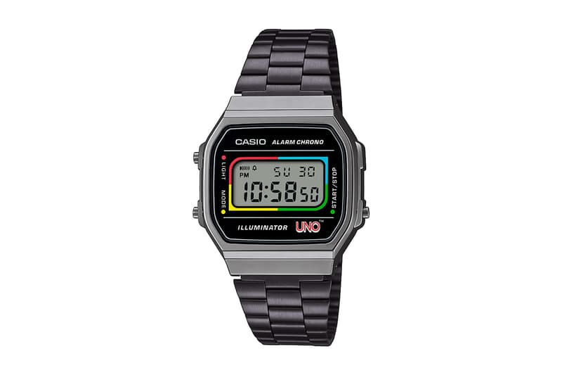 カシオがカードゲームの定番 ウノとのコラボウォッチを発売 casio uno collab watch release info