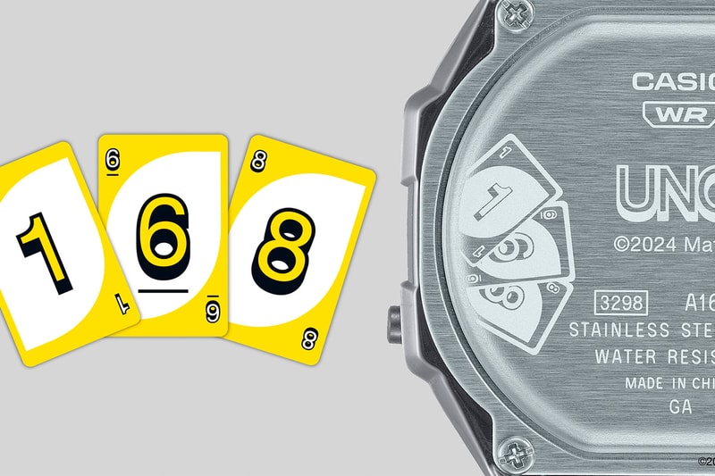 カシオがカードゲームの定番 ウノとのコラボウォッチを発売 casio uno collab watch release info