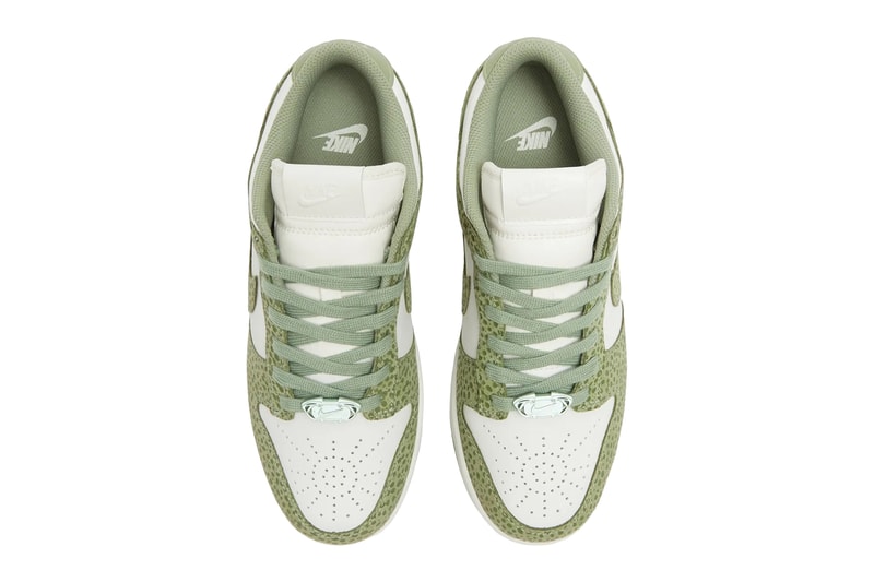 ナイキ ダンクローのサファリシリーズに新色オイルグリーンとファントムがスタンバイ Nike Dunk Low Safari Phantom Oil Green FV6516-001 FV6516-300 Release Info