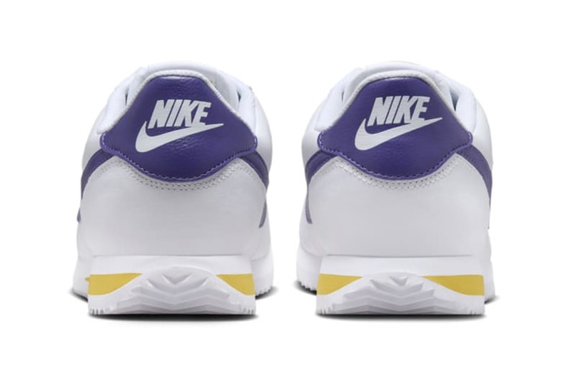 ナイキからロサンゼルス・レイカーズにオマージュを捧げた新作コルテッツが登場 Nike Cortez Lakers DM4044-106 Release Info