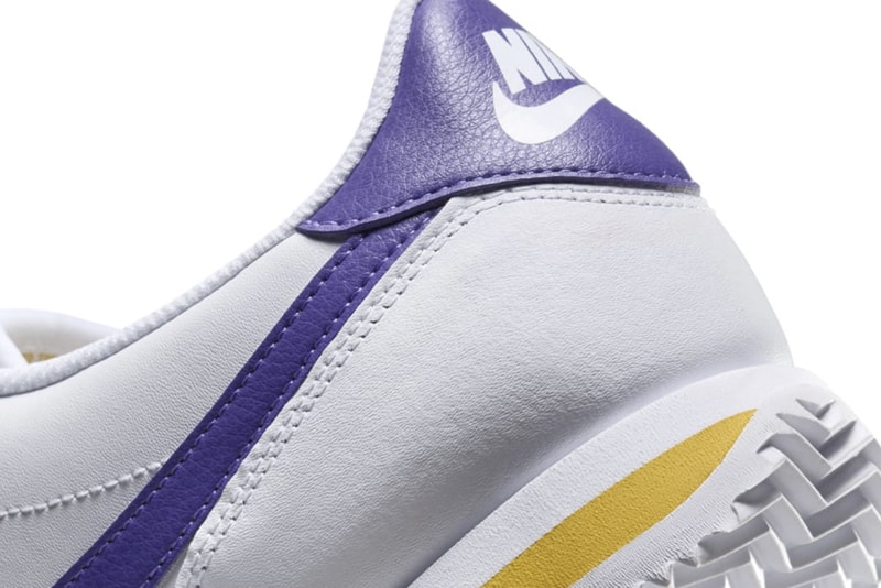 ナイキからロサンゼルス・レイカーズにオマージュを捧げた新作コルテッツが登場 Nike Cortez Lakers DM4044-106 Release Info