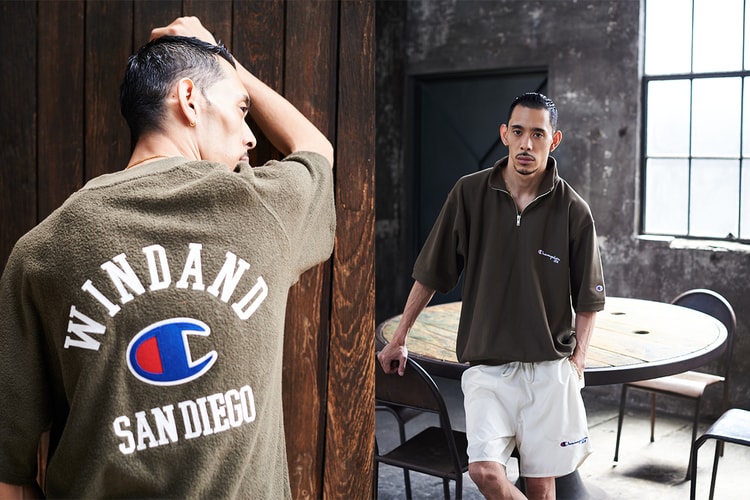 Champion が WIND AND SEA との初となるコラボレーションを発表
