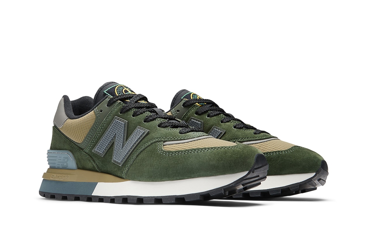 Stone Island x New Balance 574 Legacy 最新聯乘系列鞋款正式發佈