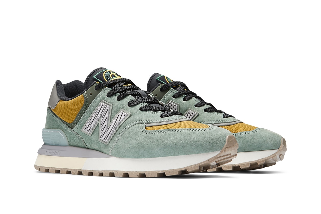 Stone Island x New Balance 574 Legacy 最新聯乘系列鞋款正式發佈