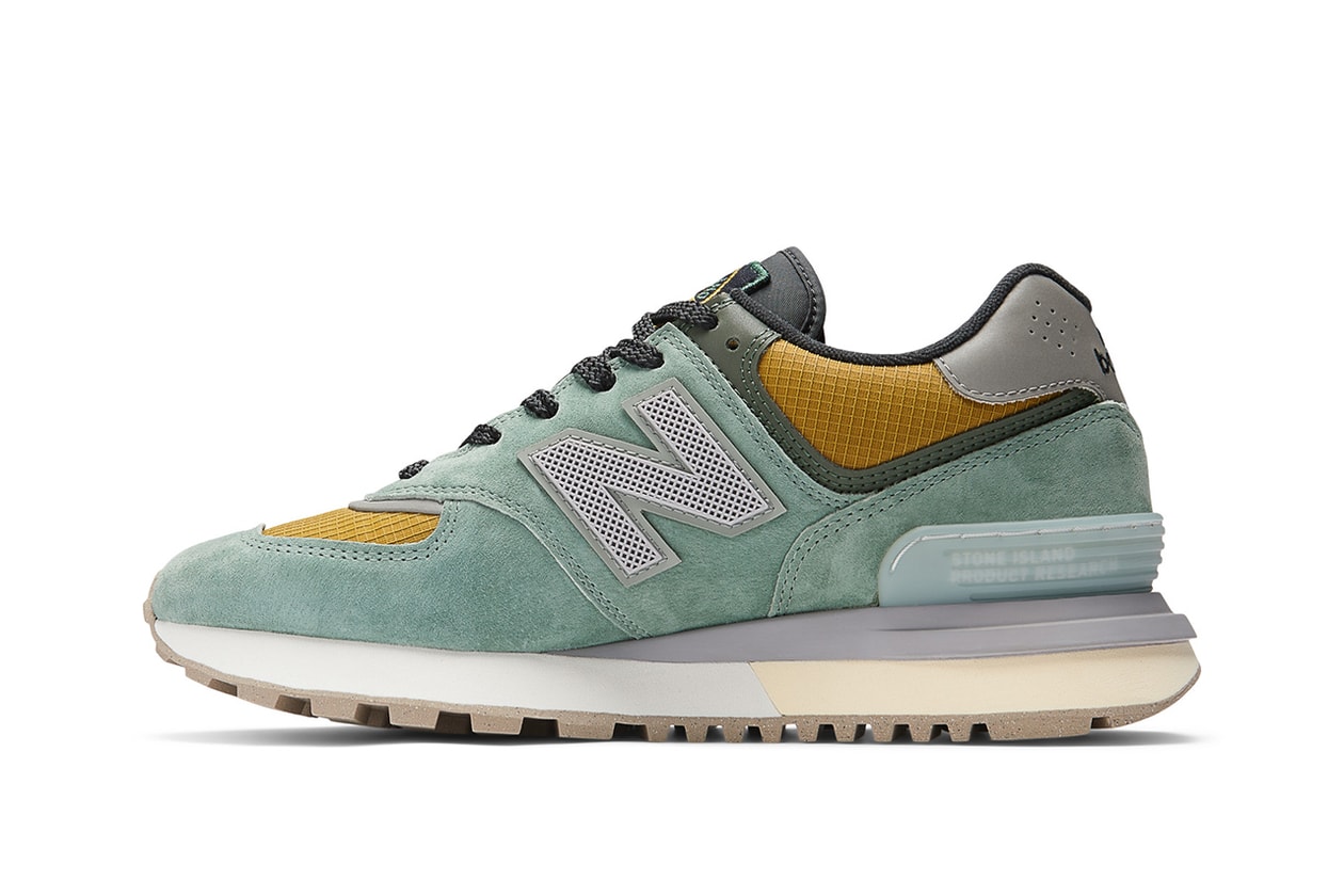 Stone Island x New Balance 574 Legacy 最新聯乘系列鞋款正式發佈