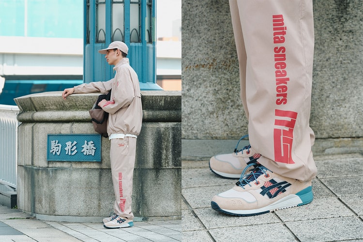 ASICS SportStyle から mita sneakers x KEBOZ とのコラボ GEL-LYTE III が登場