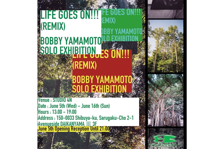 YouthQuake 所属の Bobby Yamamoto が Studio 4N にて個展を開催