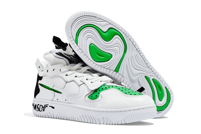 ミスチーフとアクロニウムよりコラボ スーパーノーマルが登場 MSCHF x ACRONYM Team Up on "Super Normal ACRONYM AG" 2 sneaker shoe footwear link drop release date upper mesh leather detail feature online store webstore site weird 
