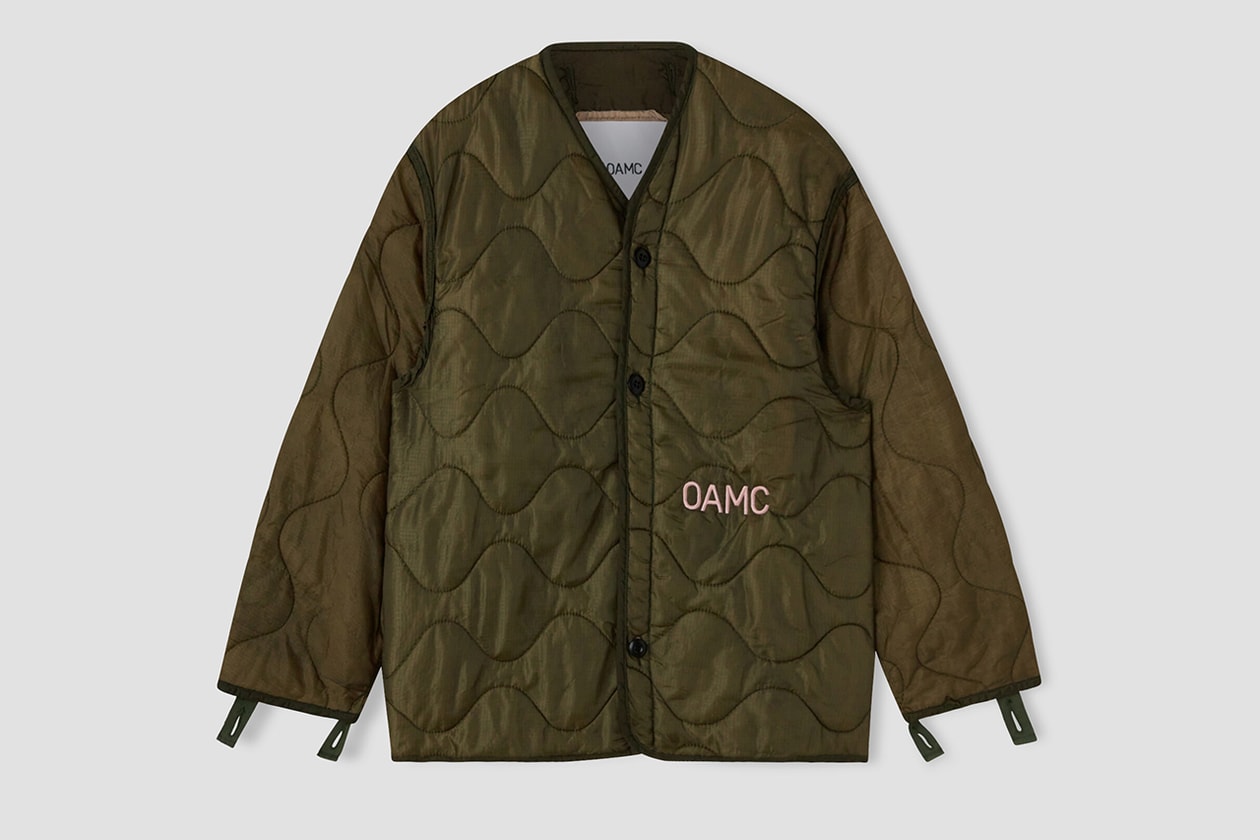OAMC を象徴するピースメイカー ジャケットの新作 “カーネーション”が登場 OAMC PEACEMAKER carnation release info